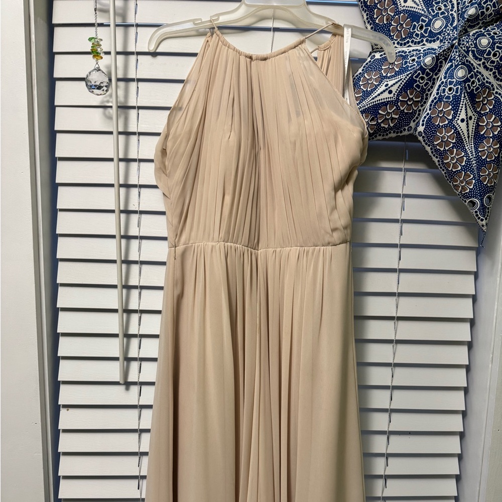 Bill Levkoff Chanpagne Dress